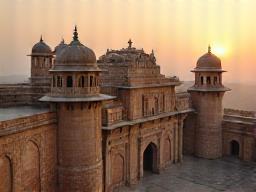 Historical building location in India
